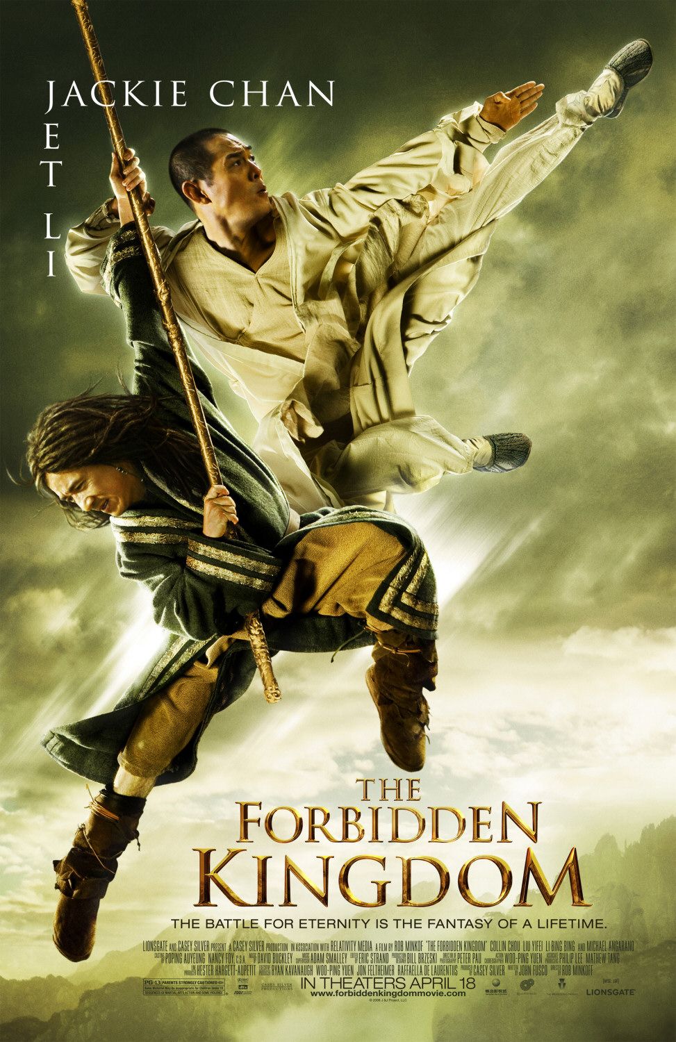 The Forbidden Kingdom (2008) 720P Bluray X264 Esub [Dual Audio][Hindi 5 1 English] - Mkvc