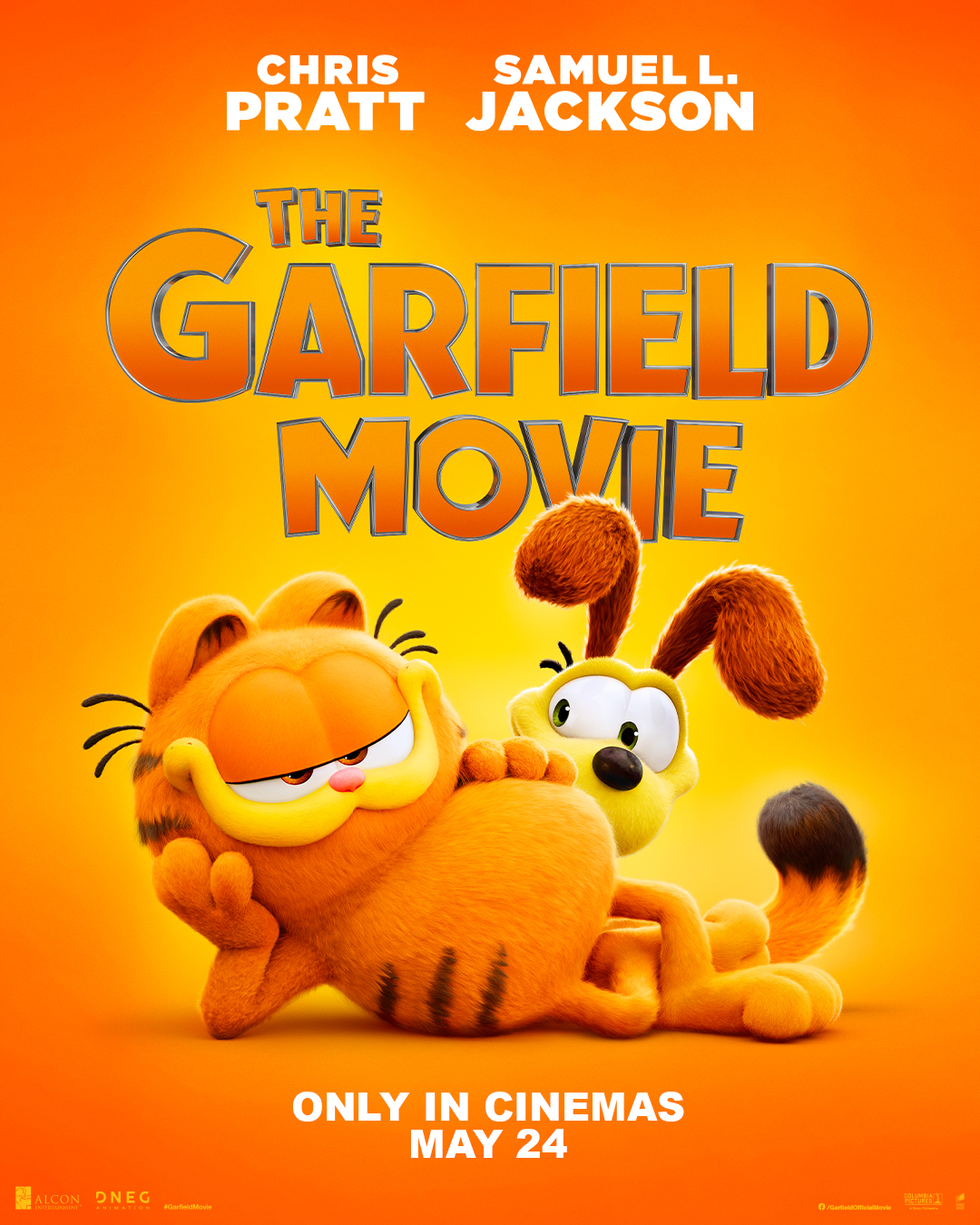 The Garfield Movie (2024) 720P Bluray X264 Msubs [Dual Audio][Hindi 5 1 English 5 1] -Mkvc