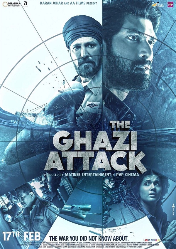 The Ghazi Attack (2017) Hindi 1080P Bluray X264 Dd5 1 Esub - Mkvcinemas