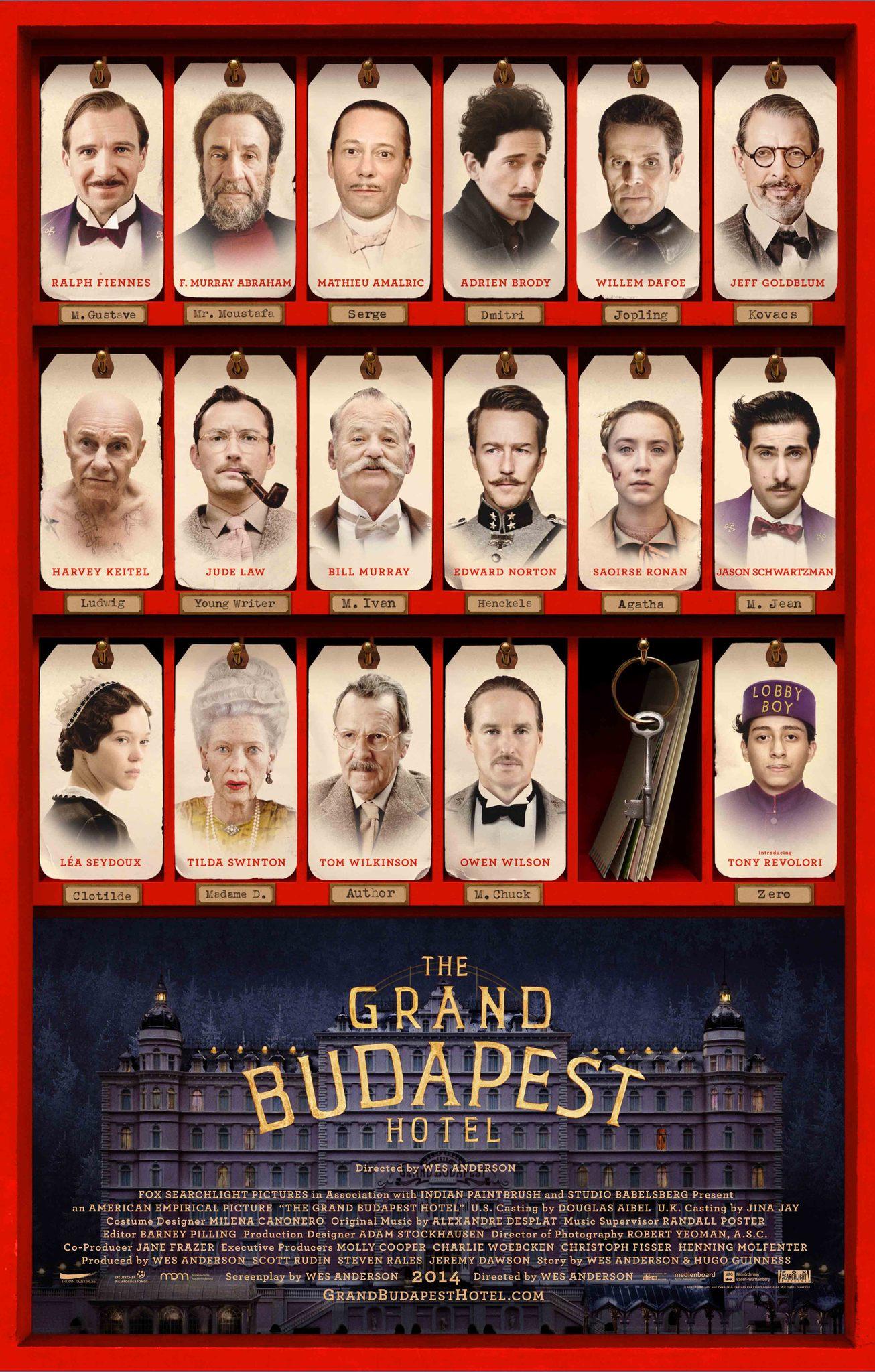 The Grand Budapest Hotel (2014) 1080P Bluray X265 Hevc 10Bit Aac 5 1 Esub-Tigole