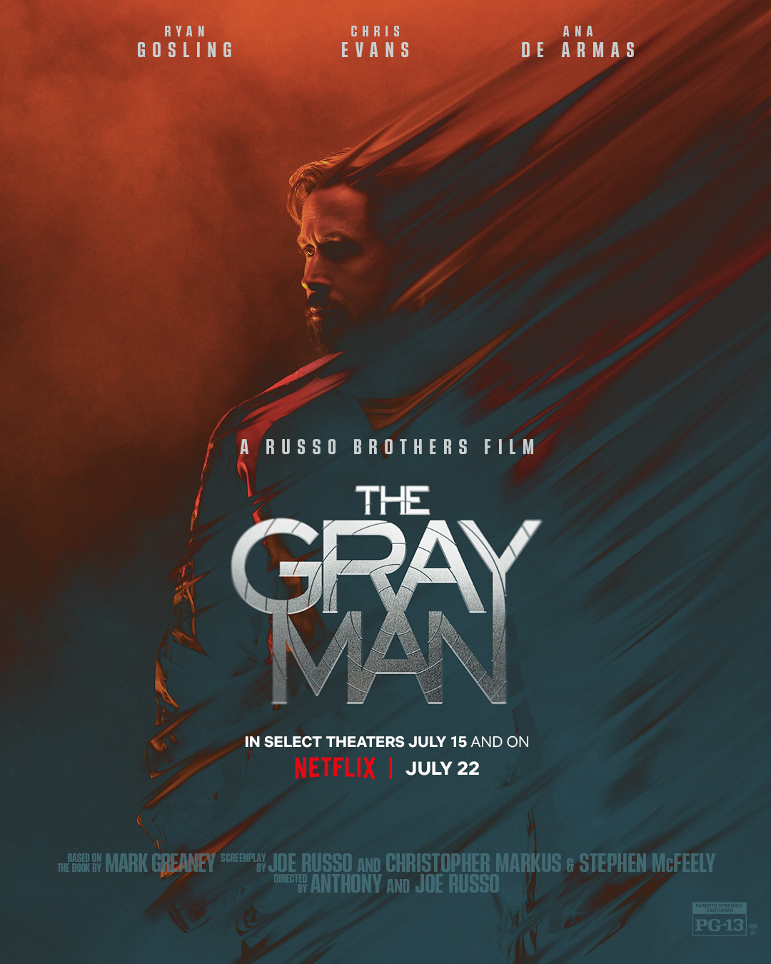 The Gray Man (2022) 1080P Nf-Web X265 Hevc 10Bit Aac 5 1 Msubs-Psa