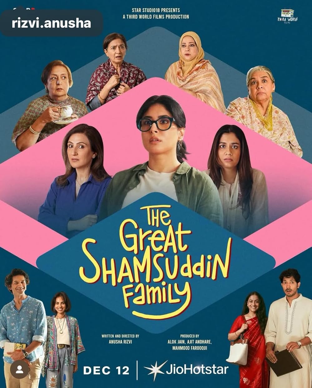 The Great Shamsuddin Family (2025) Hindi 720P Jhs Ds4K Webrip X264 Aac 5 1 Esub - Hdhub4U