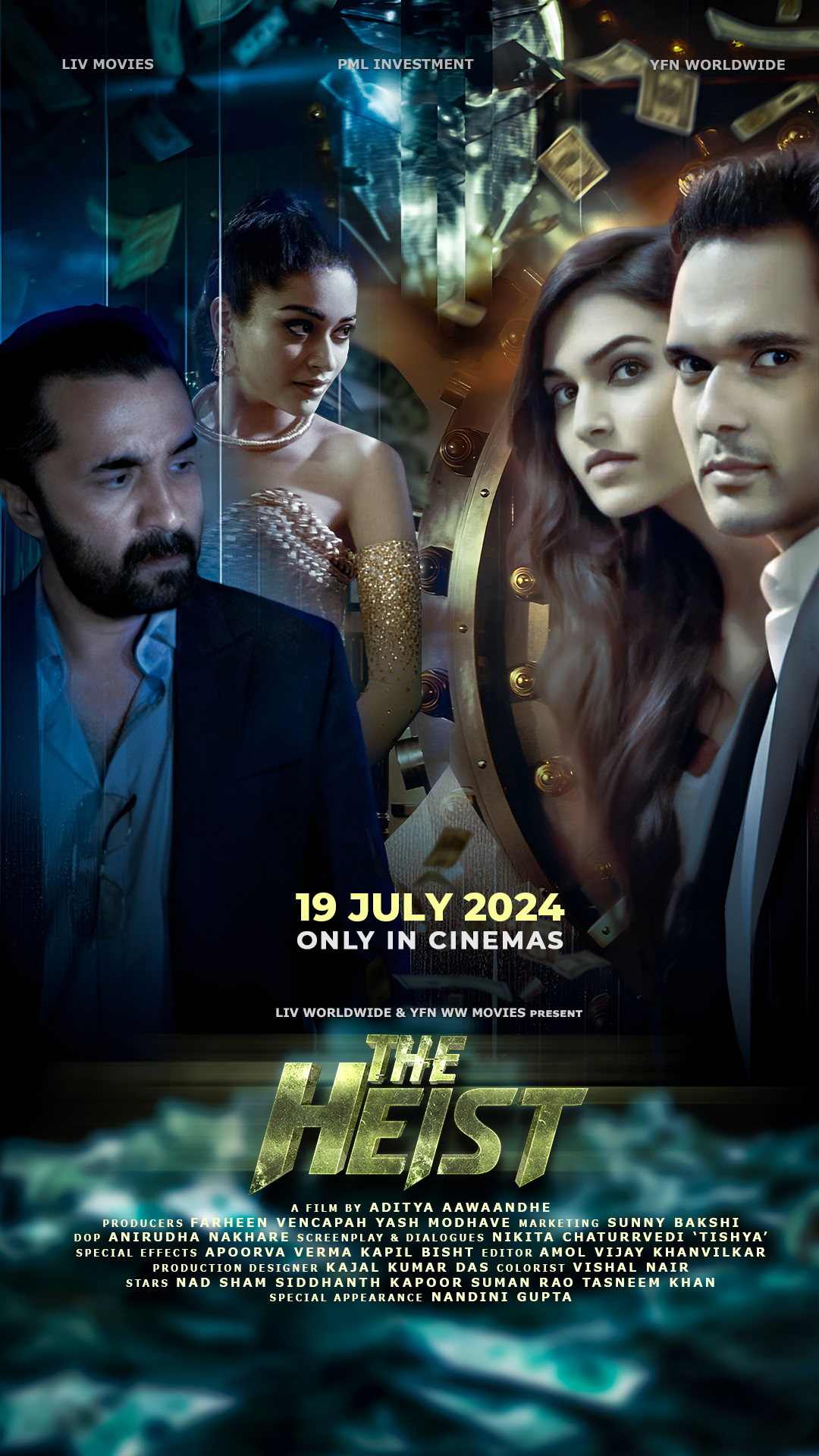 The Heist (2024) Hindi 1080P Jc Webrip X264 Dd5 1 Esub - Mkvcinemas
