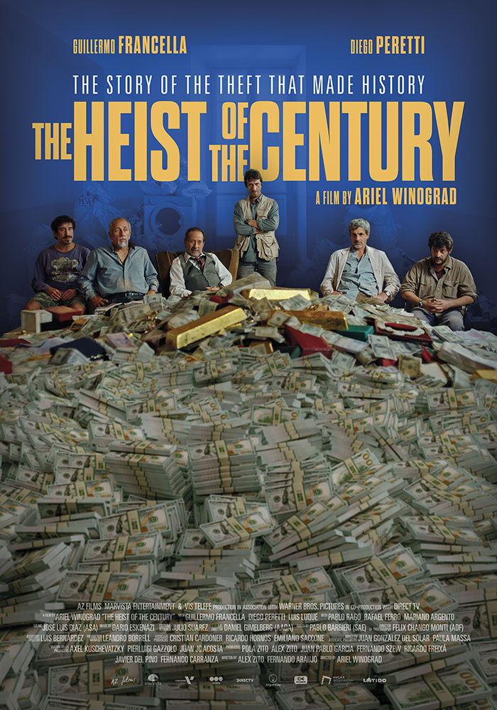 The Heist Of The Century (2020) 1080P Bluray X265 Hevc Esub [Dual Audio][Hindi 2 0 Spanish 5 1] -Mkvc