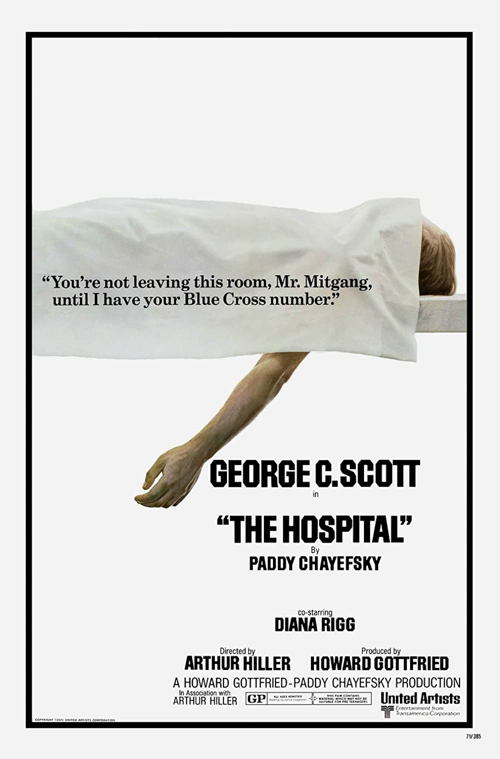 The Hospital 1971 720P Bluray X264 Aac-[Yts Mx]