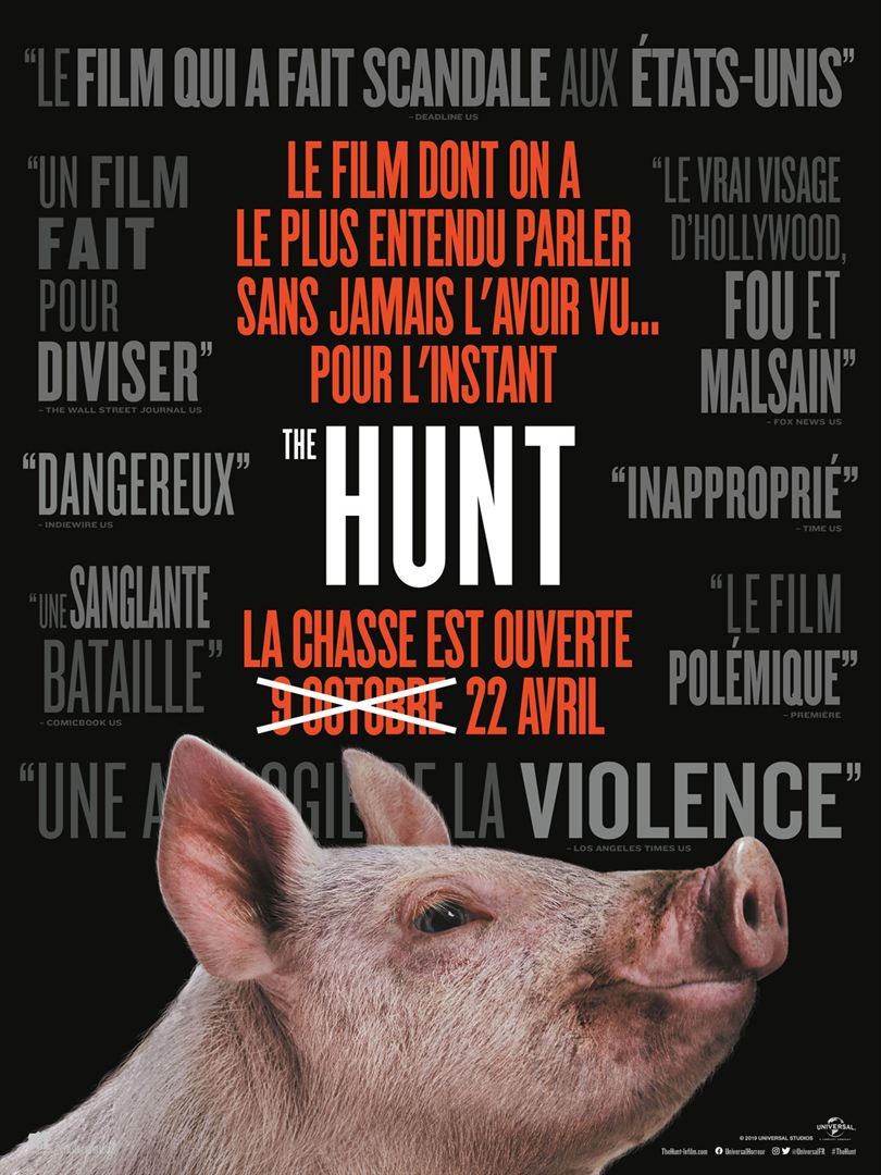 The Hunt (2020) 1080P Bluray X265 Hevc Esub [Dual Audio][Hindi 5 1 English 5 1] -Mkvc
