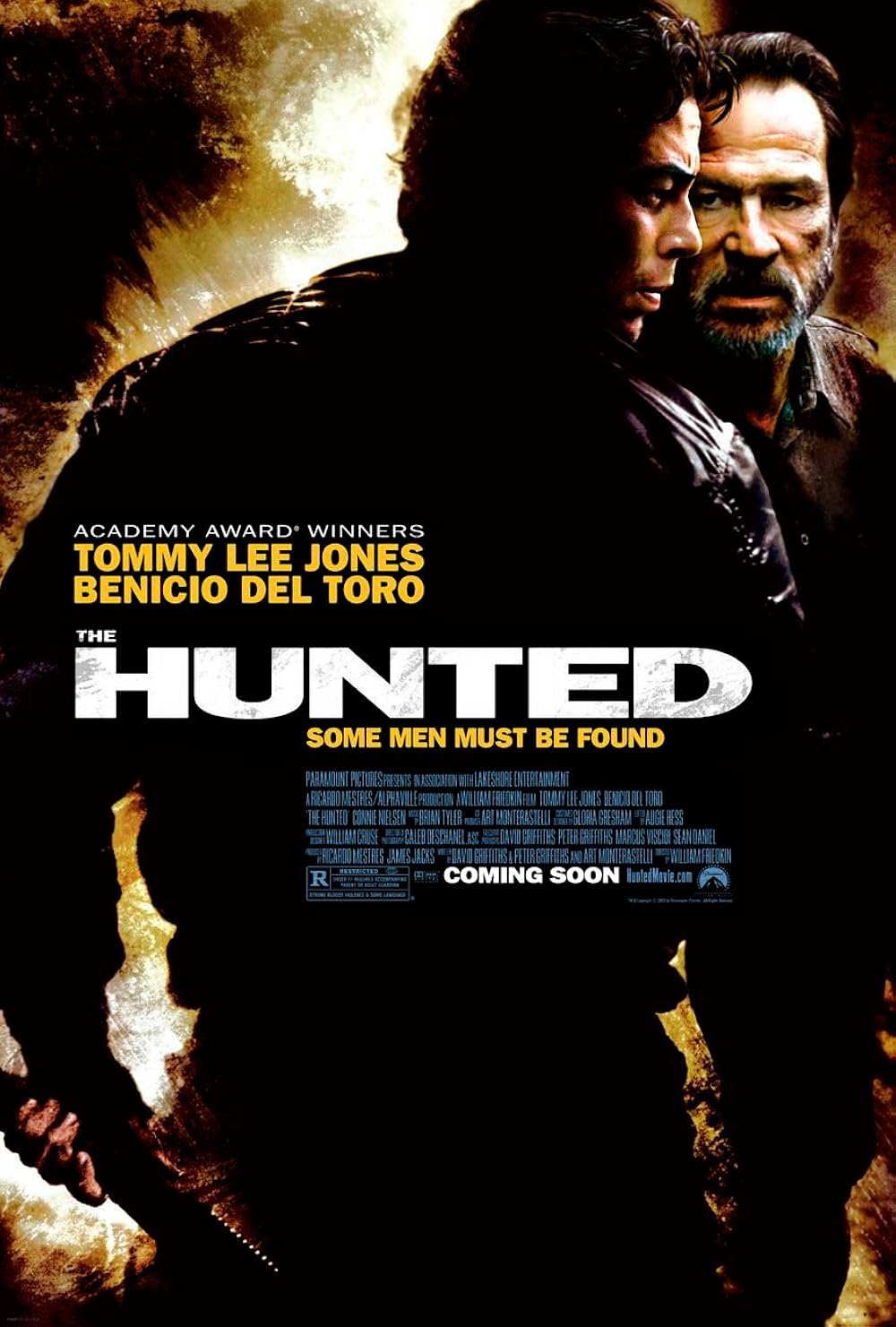 The Hunted (2003) 1080P Bluray X265 Hevc Esub [Dual Audio][Hindi 2 0 English 5 1] -Mkvc