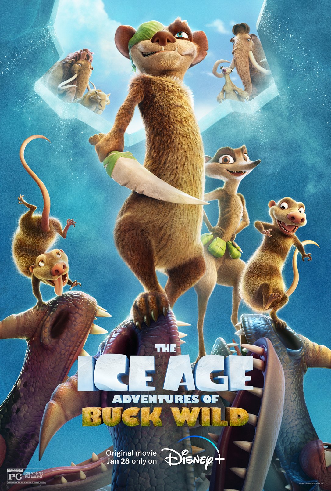 The Ice Age Adventures Of Buck Wild (2022) 1080P Dsnp Webrip X265 Hevc 10Bit Dd5 1 Msubs-Mkva