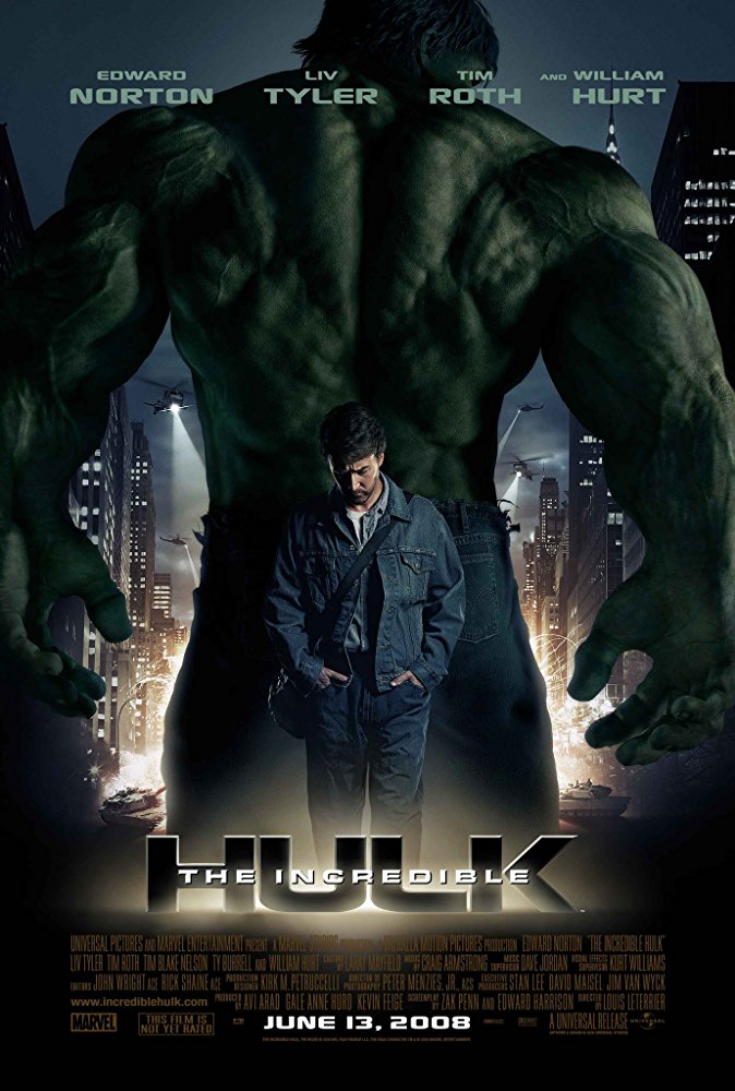 The Incredible Hulk (2008) 1080P Bluray X265 Hevc 10Bit Aac 5 1 Msubs-Tigole