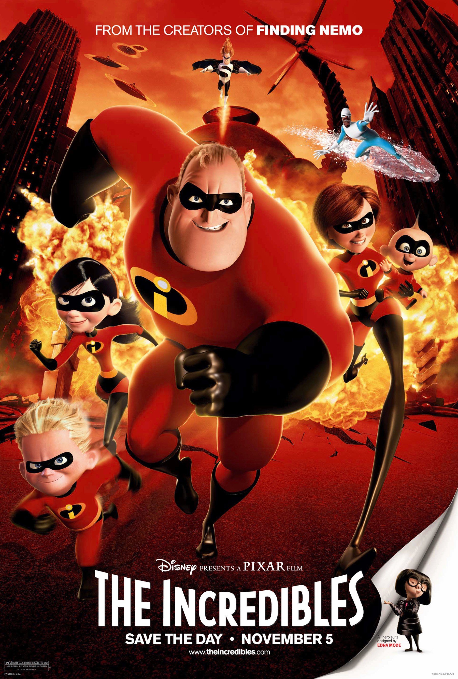 The Incredibles (2004) 1080P Bluray X264 Msubs [Dual Audio][Hindi 5 1 English 5 1] -Mkvc