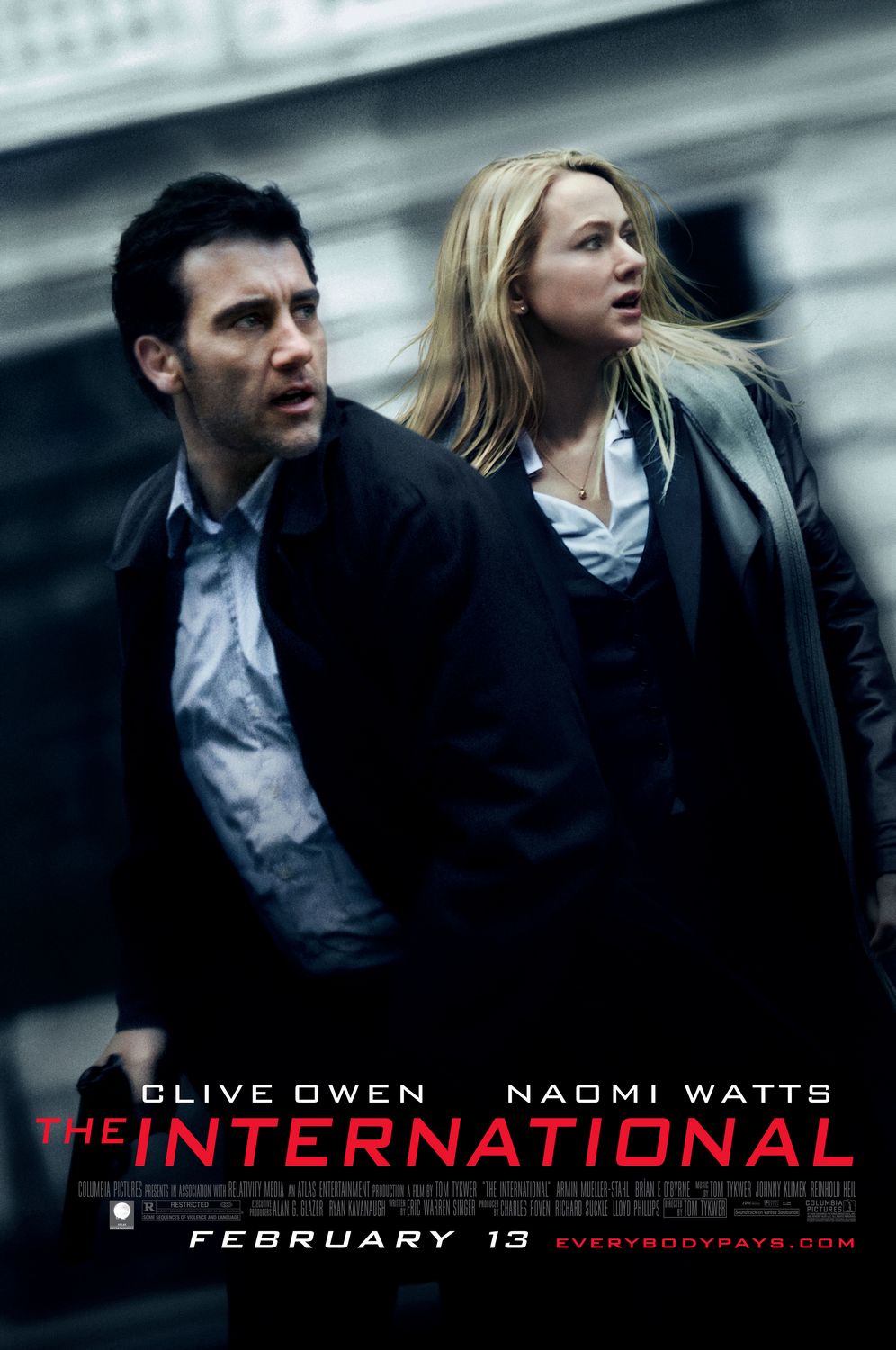 The International (2009) 720P Bluray X264 Esub [Dual Audio][Hindi 5 1 English 5 1] -Mkvc
