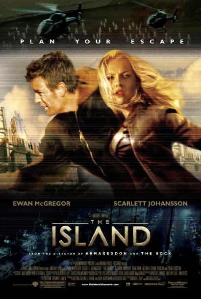 The Island (2005) 720P Bluray X264 Esub [Dual Audio][Hindi 2 0 English 5 1] -Mkvc