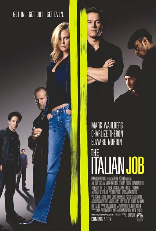 The Italian Job (2003) 720P Bluray X264 Esub [Dual Audio][Hindi 5 1 English 5 1] -Mkvc