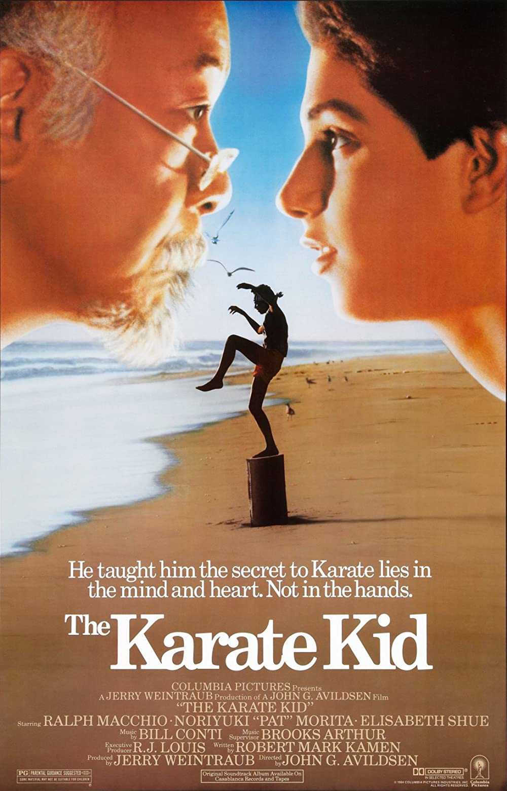 The Karate Kid (1984) Rem 720P Bluray X264 Esub [Dual Audio][Hindi 2 0 English 5 1] -Mkvc