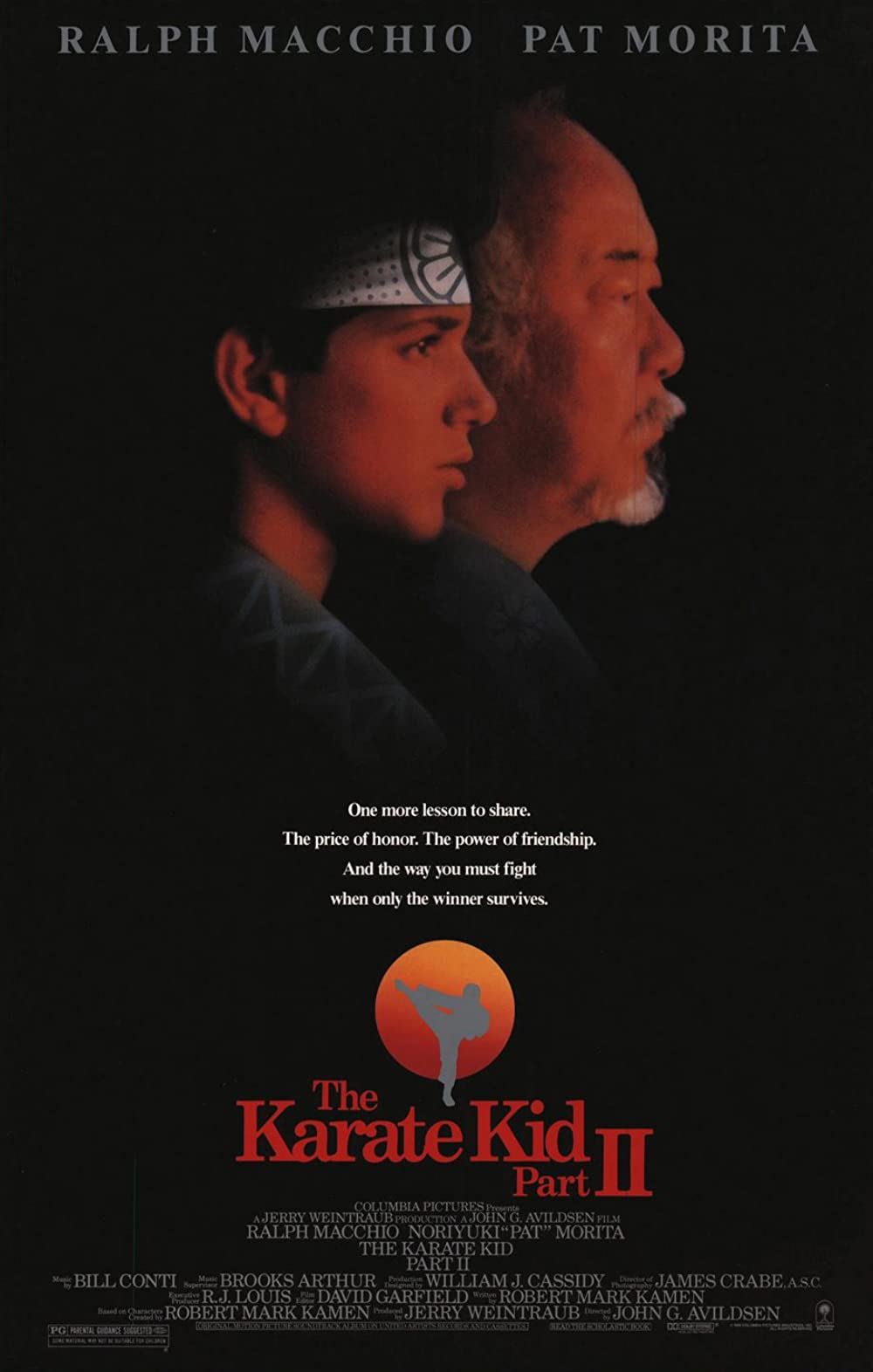 The Karate Kid Part Ii (1986) 720P Bluray X264 Esub [Dual Audio][Hindi 2 0 English 2 0] -Extram