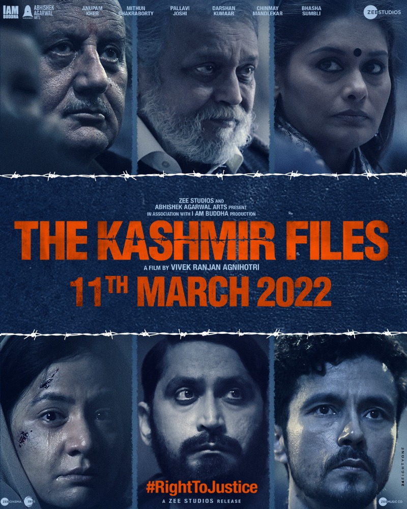 The Kashmir Files (2022) Hindi 1080P Zee5 Webrip X264 Dd5 1 Esub - Mkvcinemas