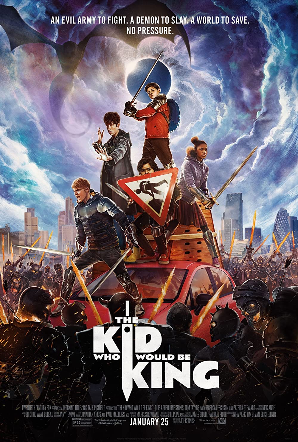 The Kid Who Would Be King (2019) 1080P Bluray X265 Hevc Esub [Dual Audio][Hindi 5 1 English 5 1] -Msmod