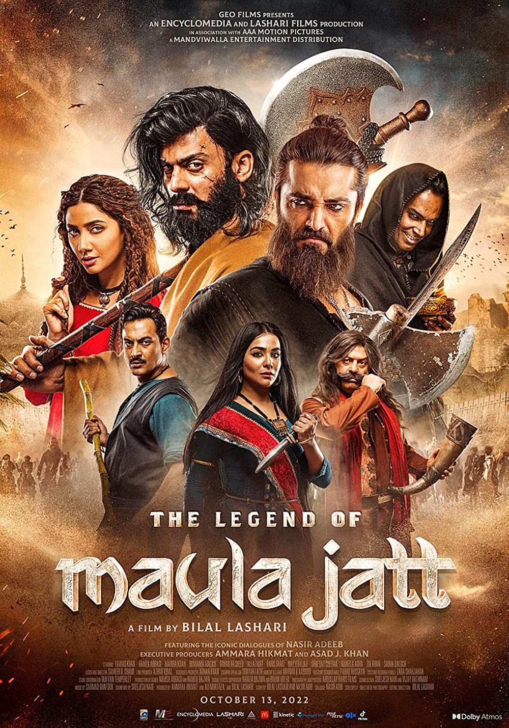 The Legend Of Maula Jatt (2022) Punjabi 1080P Ds4K Webrip X265 Hevc 10Bit Dd5 1 Esub - Hdhub4U