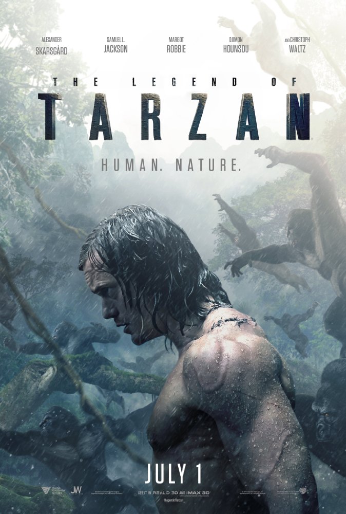 The Legend Of Tarzan (2016) 720P Bluray X264 Esub [Dual Audio][Hindi 5 1 English 5 1] -Mkvc