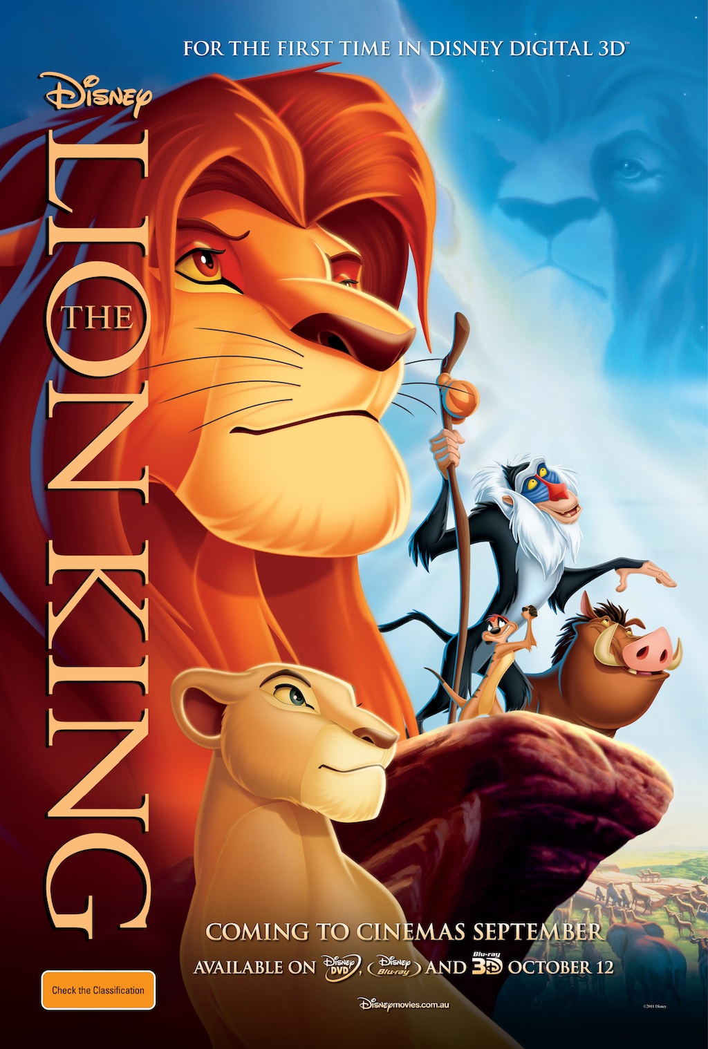 The Lion King (1994) 720P Bluray X264 Esub [Dual Audio][English 5 1 Hindi 2 0] -Rickykt