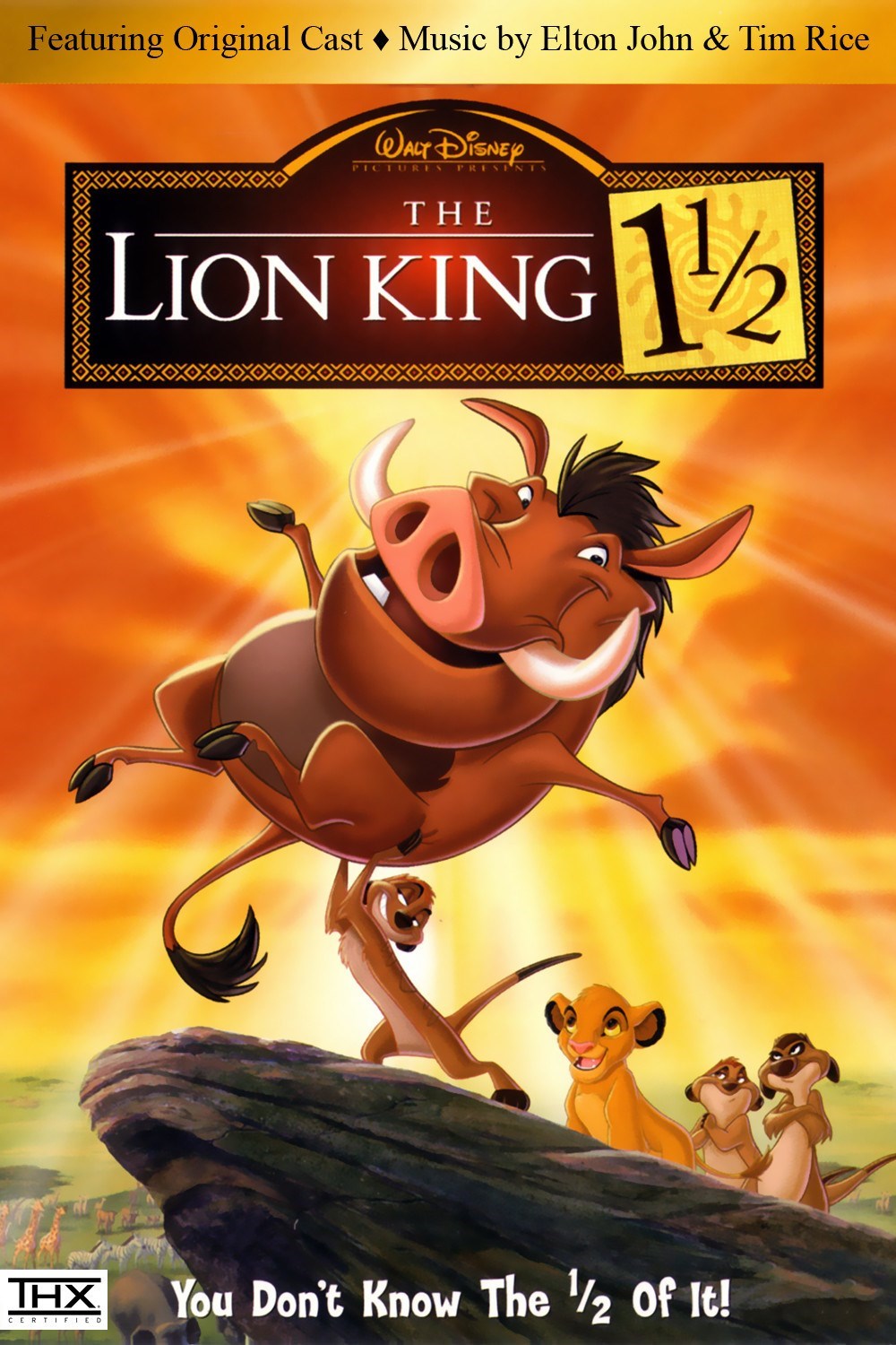 The Lion King 3 Hakuna Matata (2004) 720P Bluray X264 Esub [Dual Audio][English 5 1 Hindi 2 0] -Rickykt