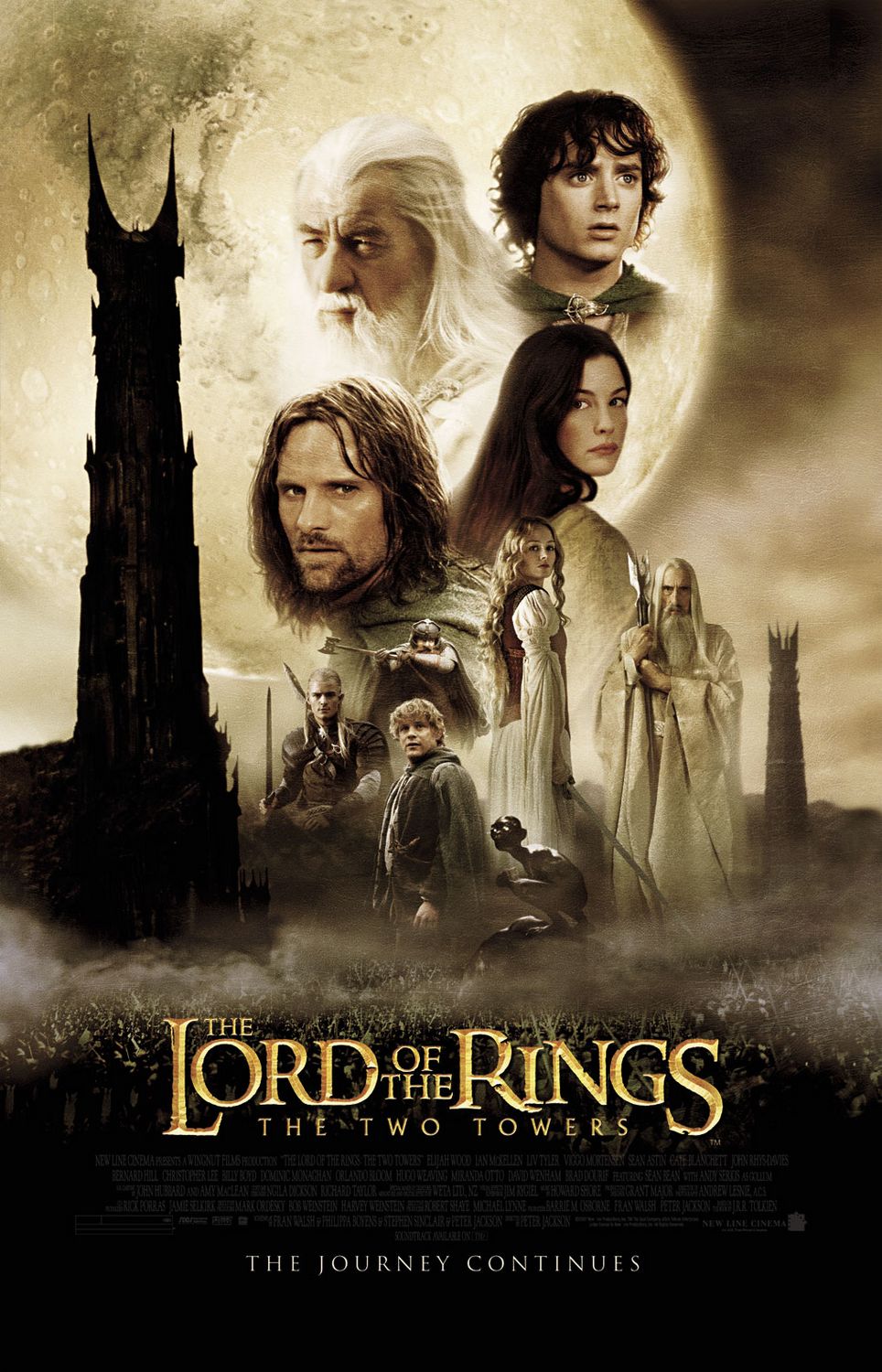 The Lord Of The Rings 2 (2002) Rem Extended 1080P Bluray X265 Hevc Esub [Dual Audio][Hindi 5 1 English 5 1] -3Xo