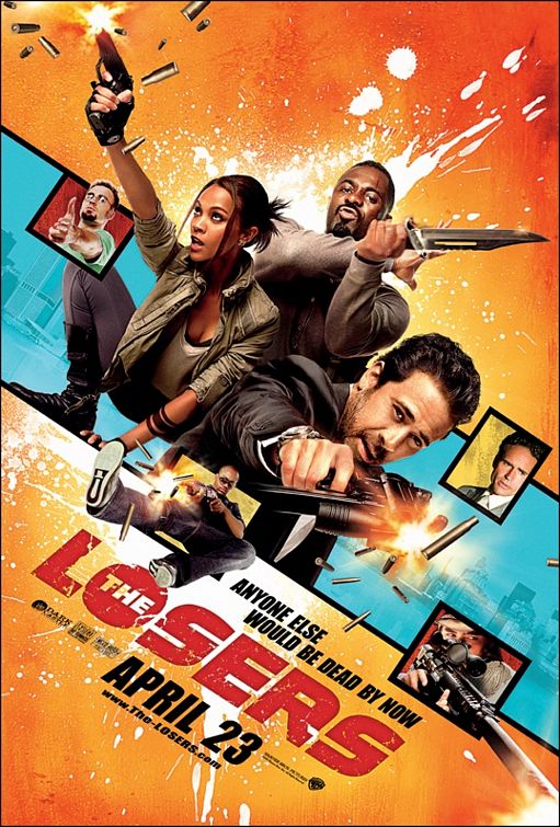 The Losers (2010) 720P Bluray X264 Esub [Dual Audio][Hindi English] - Mkvc