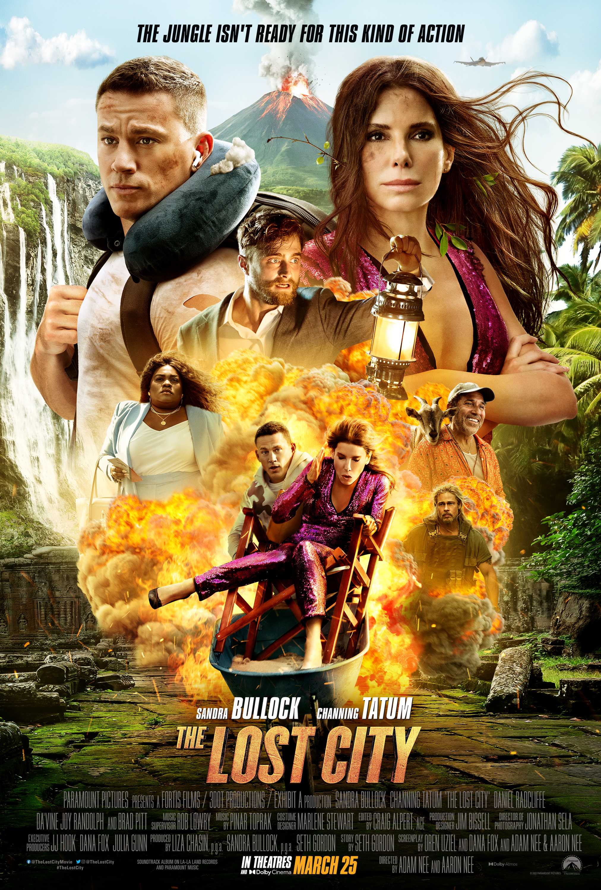 The Lost City (2022) 1080P Amzn-Web X265 Hevc 10Bit Aac 5 1 Esub-Mkvc