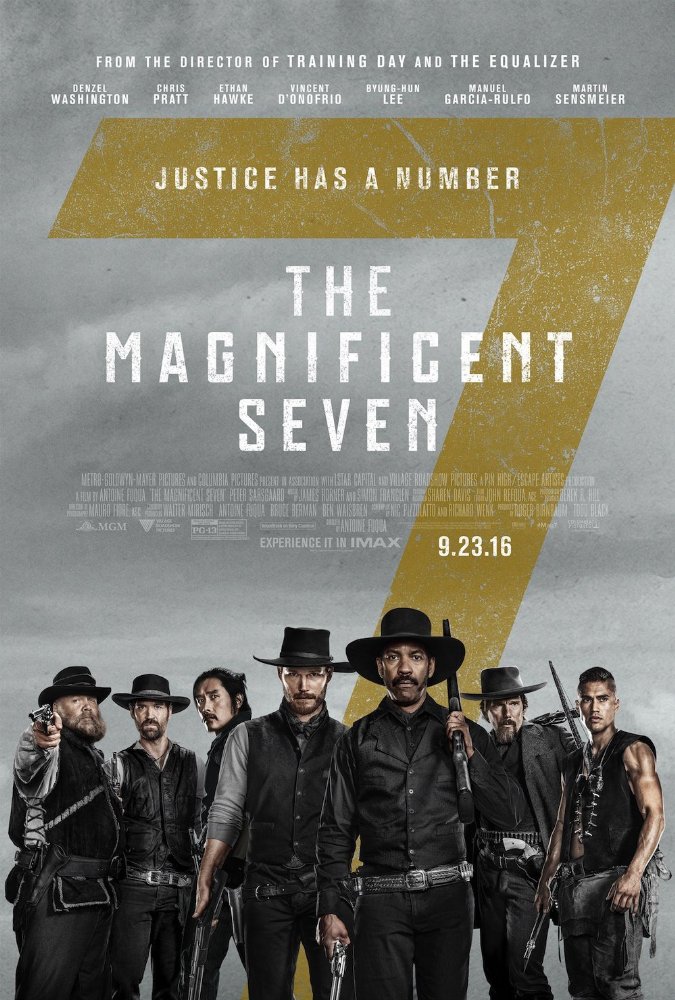 The Magnificent Seven (2016) 720P Bluray X264 Esub [Dual Audio][Hindi 5 1 English 5 1] -Mkvc