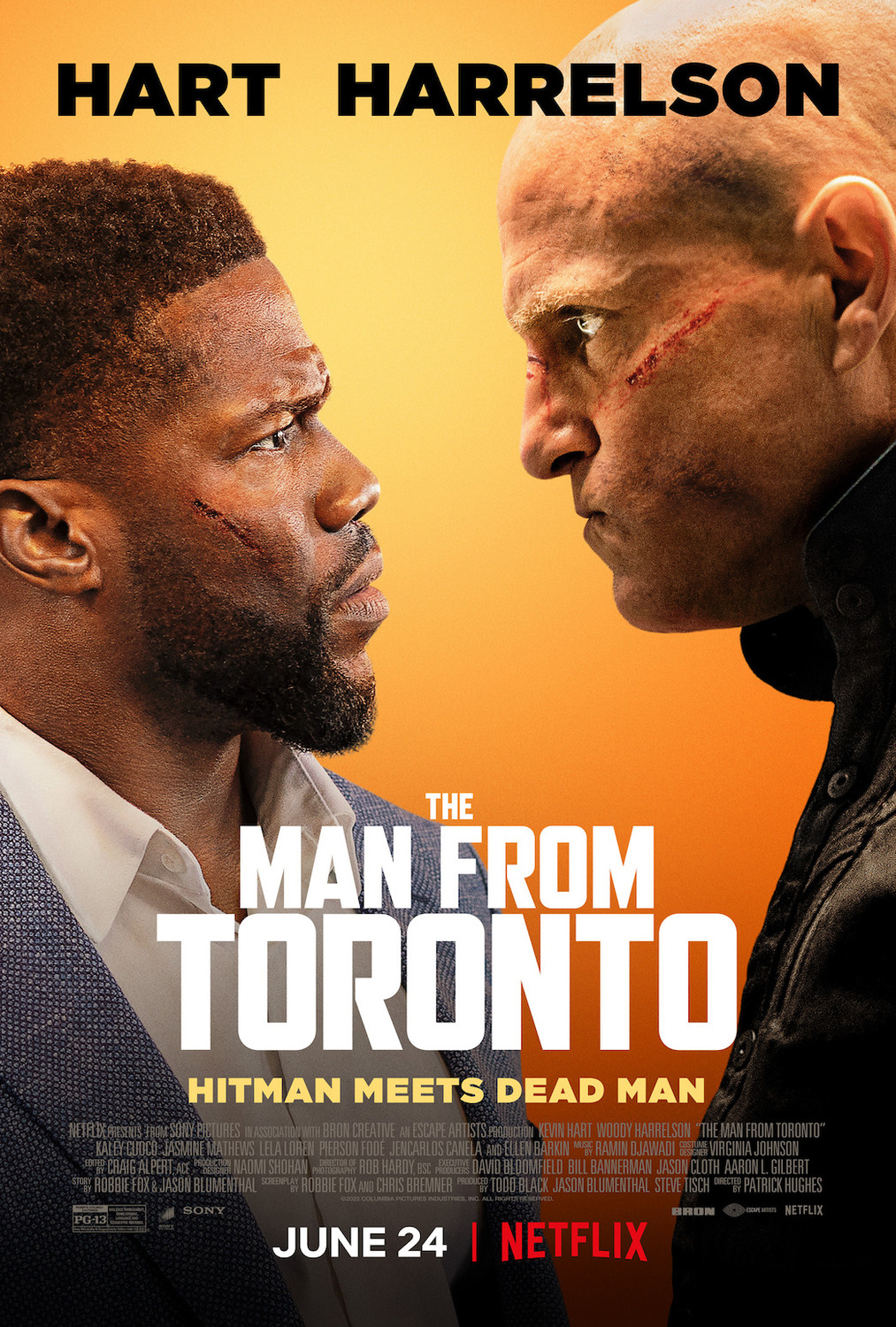 The Man From Toronto (2022) 720P Nf-Web X264 Msubs [Dual Audio][Hindi 5 1 English 5 1] -Mkvc