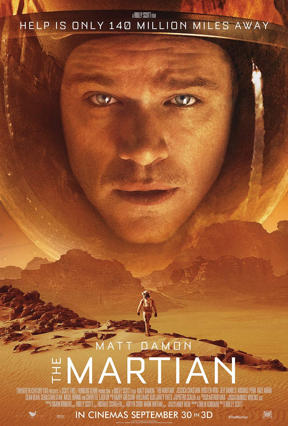 The Martian (2015) Extended 720P Bluray X264 Esub [Dual Audio][Hindi 2 0 English 5 1] -Mkvc