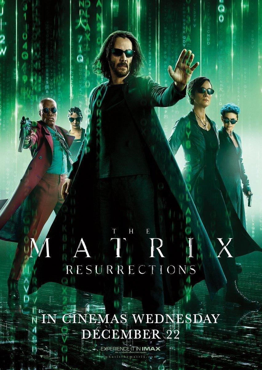 The Matrix Resurrections (2021) 720P Bluray X264 Esub [Dual Audio][Hindi 5 1 English 5 1] -Mkvc