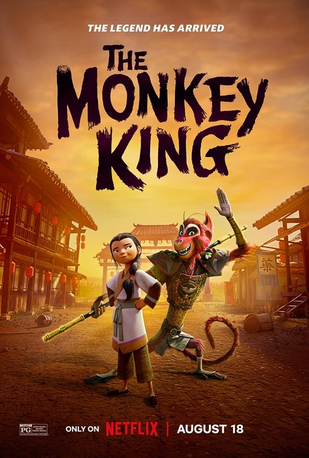 The Monkey King (2023) 720P Nf-Web X264 Msubs [Dual Audio][Hindi 5 1 English 5 1] -Mkvc