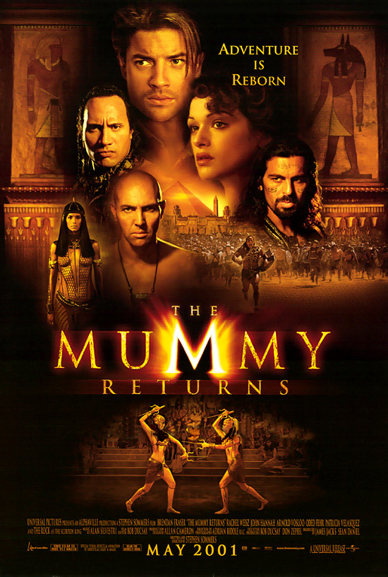 The Mummy Returns (2001) 1080P Bluray X265 Hevc 10Bit Aac 5 1 Msubs-Tigole