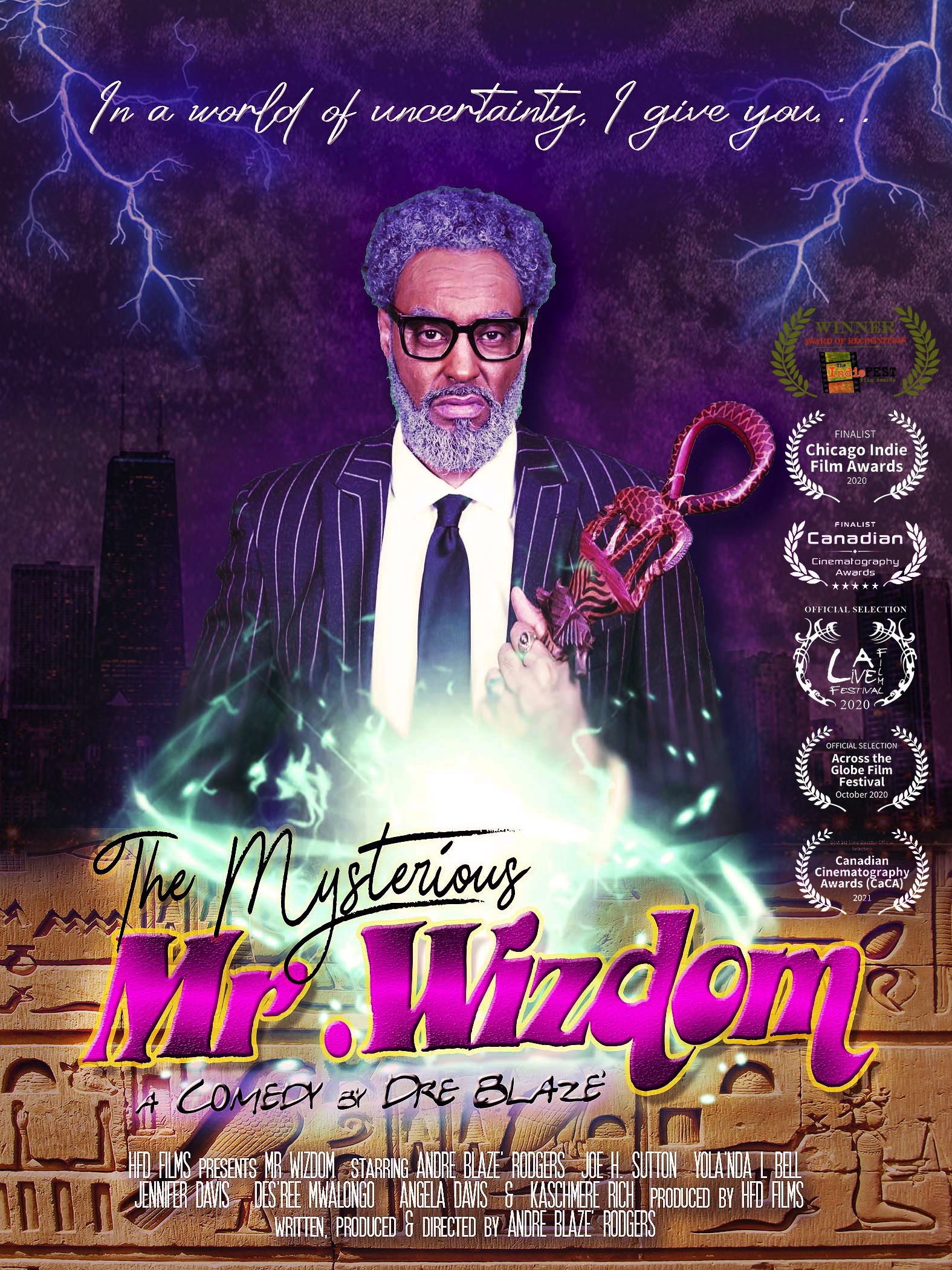 The Mysterious Mr Wizdom 2020 720P Amzn Webrip 800Mb X264-Galaxyrg