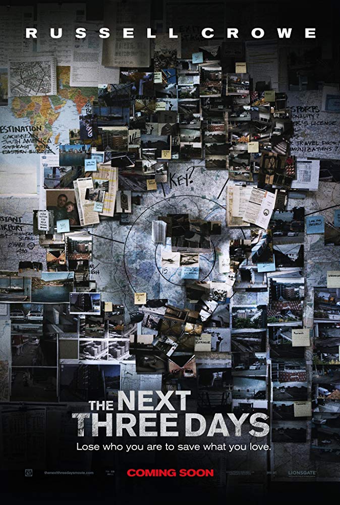 The Next Three Days (2010) 1080P Bluray X265 Hevc Esub-Hazmatt