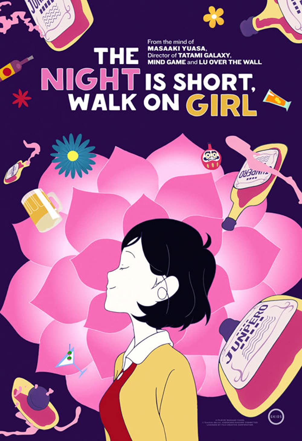 The Night Is Short, Walk On Girl (2017) [Dual Audio][1080P Bluray X265 Hevc 10Bit Esub]