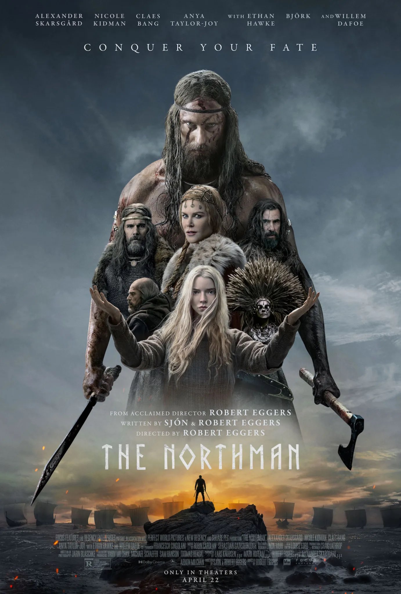 The Northman (2022) 1080P Amzn-Web X265 Hevc 10Bit Aac 5 1 Msubs-Mkvc