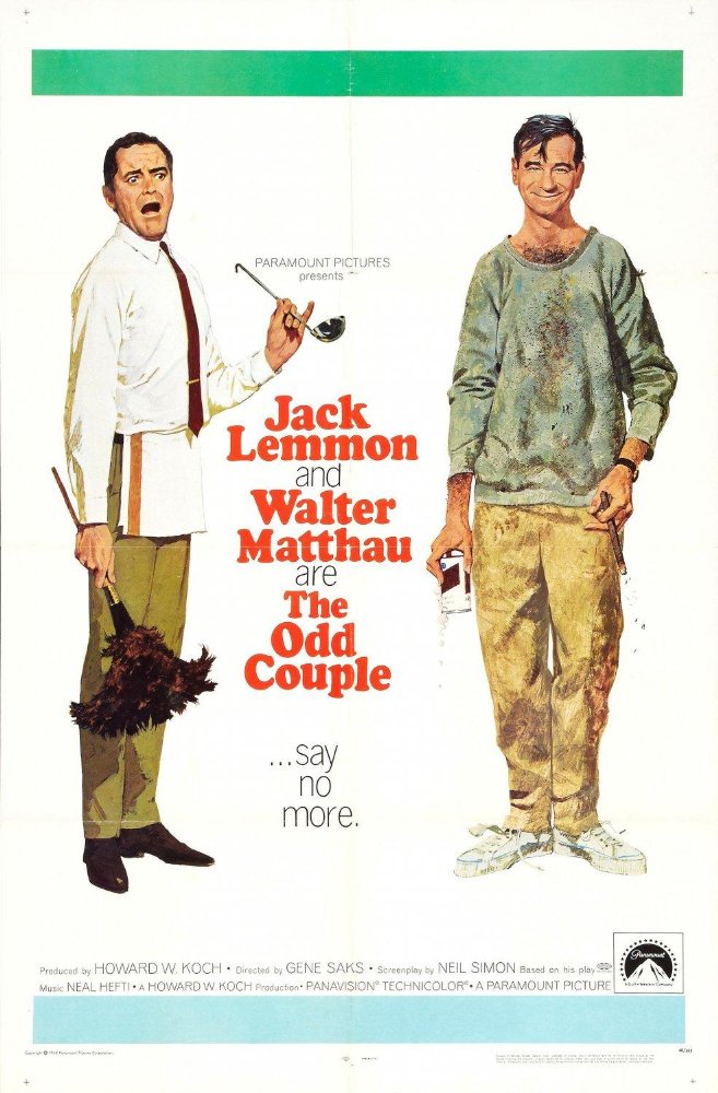 The Odd Couple 1968 720P Brrip 975Mb Mkvcage Com