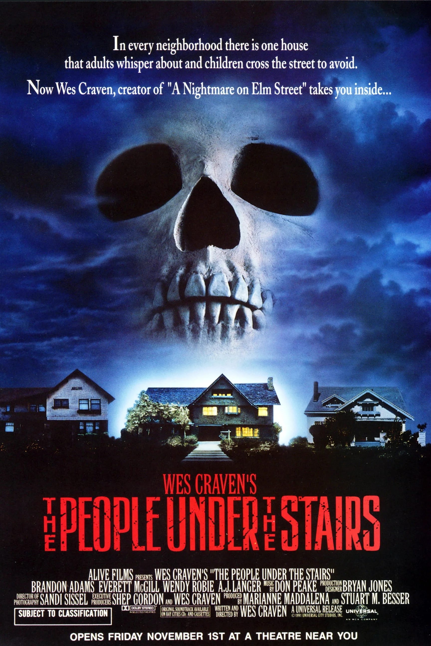 The People Under The Stairs (1991) 720P Bluray X264 Esub [Dual Audio][Hindi 2 0 English 5 1] -Mkvc