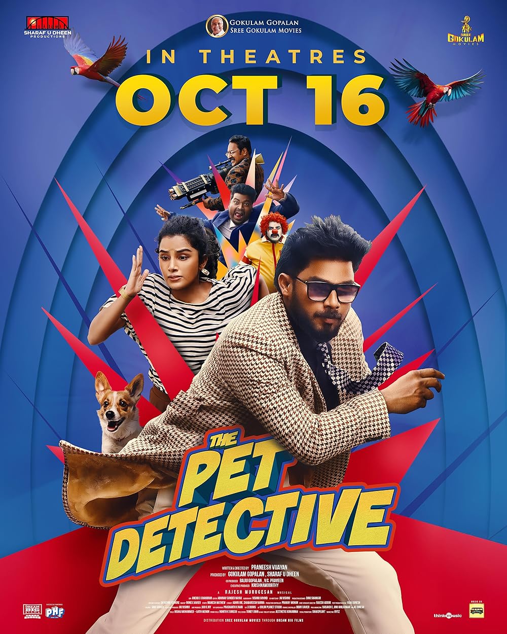 The Pet Detective (2025) Uncut 1080P Webrip X265 Hevc Esub [Dual Audio][Hindi 5 1 Malayalam 5 1] -Hdhub