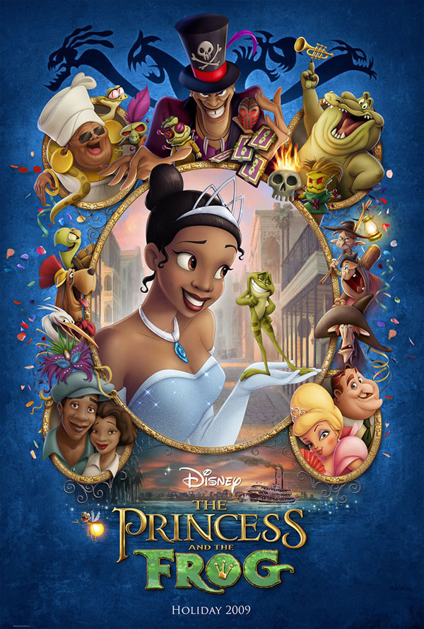 The Princess And The Frog (2009) 720P Bluray X264 Esub [Dual Audio][Hindi 2 0 English 5 1] -Mkvc