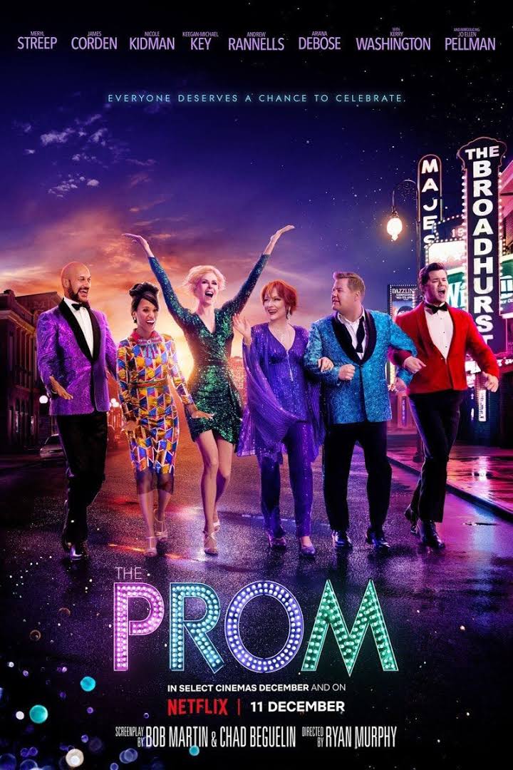 The Prom (2020) 720P Nf-Web X264 Esub [Dual Audio][Hindi 5 1 English 5 1] -Mkvc