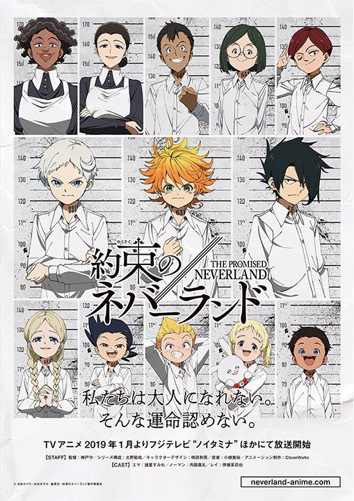 The Promised Neverland (Tv Cartoon 2019–2021) 1080P [Dual Audio]