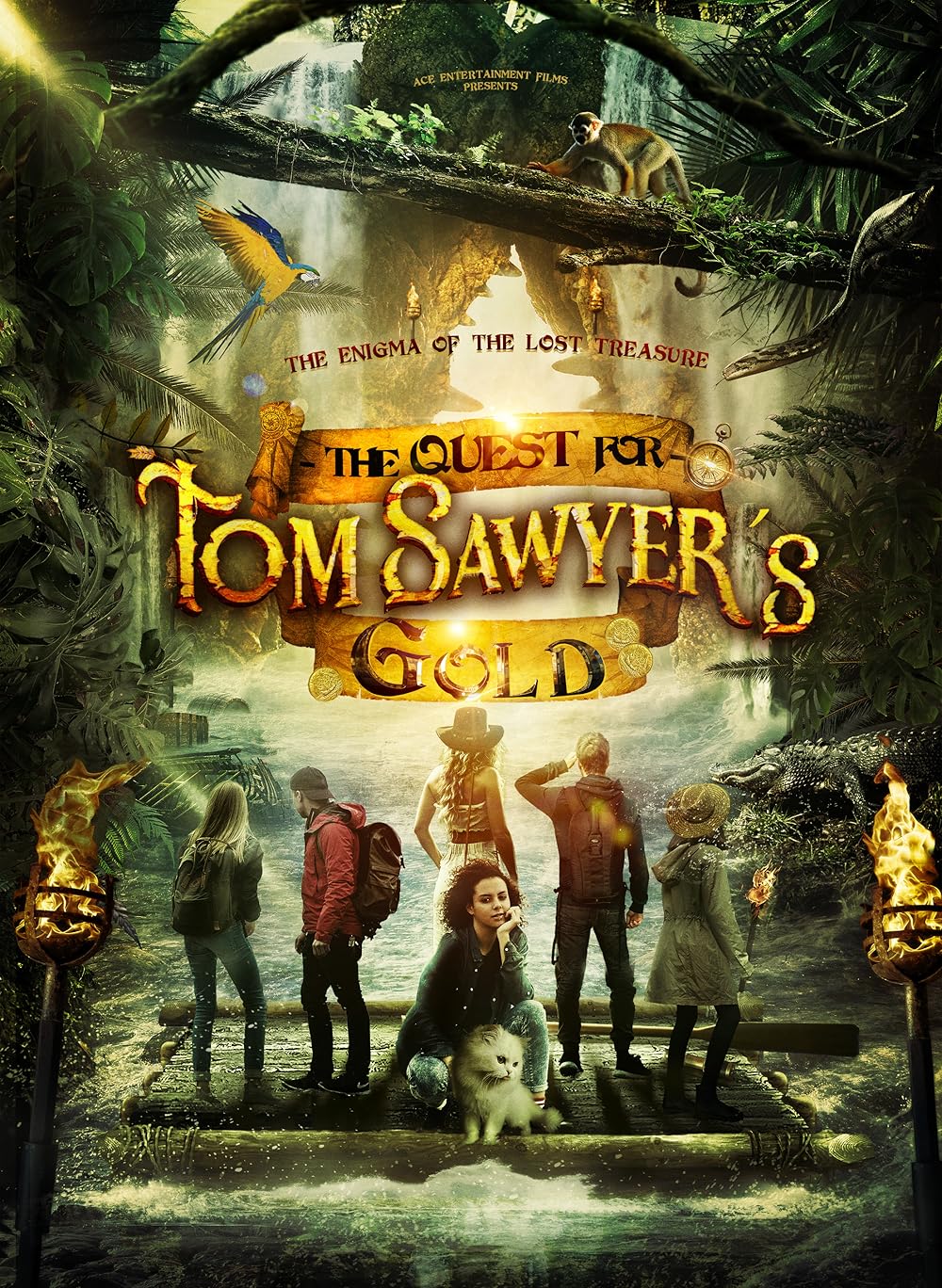 The Quest For Tom Sawyers Gold (2023) 720P Amzn-Web X264 Esub [Dual Audio][Hindi 5 1 English 5 1] -Msmod