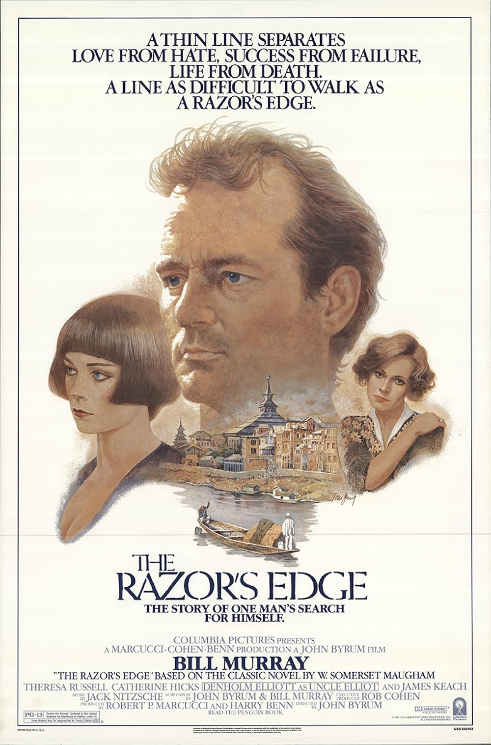 The Razors Edge (1984) 720P Bluray X264 Esub [Dual Audio][Hindi 2 0 English 2 0] -Msmod