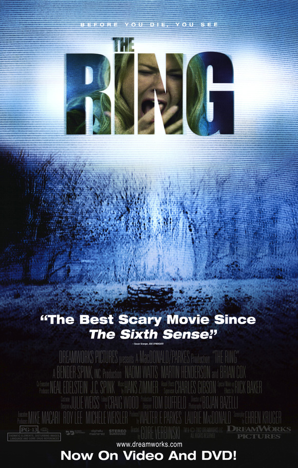 The Ring (2002) 720P Bluray X264 Esub [Dual Audio][Hindi 5 1 English 5 1] -Mkvc