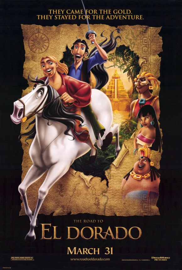 The Road To El Dorado (2000) 720P Bluray X264 Esub [Dual Audio][Hindi 5 1 English 5 1] -Mkvc