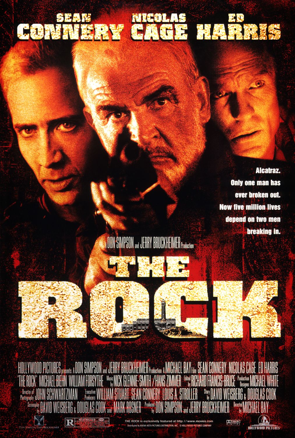 The Rock (1996) 720P Bluray X264 Esub [Dual Audio][Hindi 2 0 English 5 1] -Mkvc