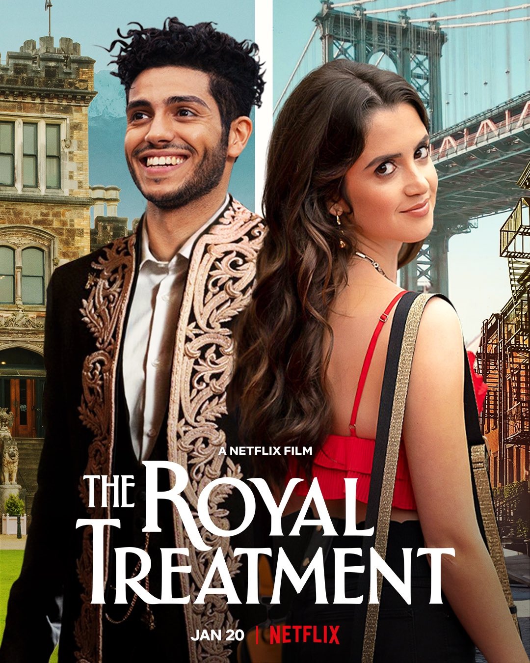 The Royal Treatment (2022) 720P Nf-Web X264 Msubs [Dual Audio][Hindi 5 1 English 5 1] -Mkvc